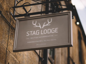 cotswold accommodation sign